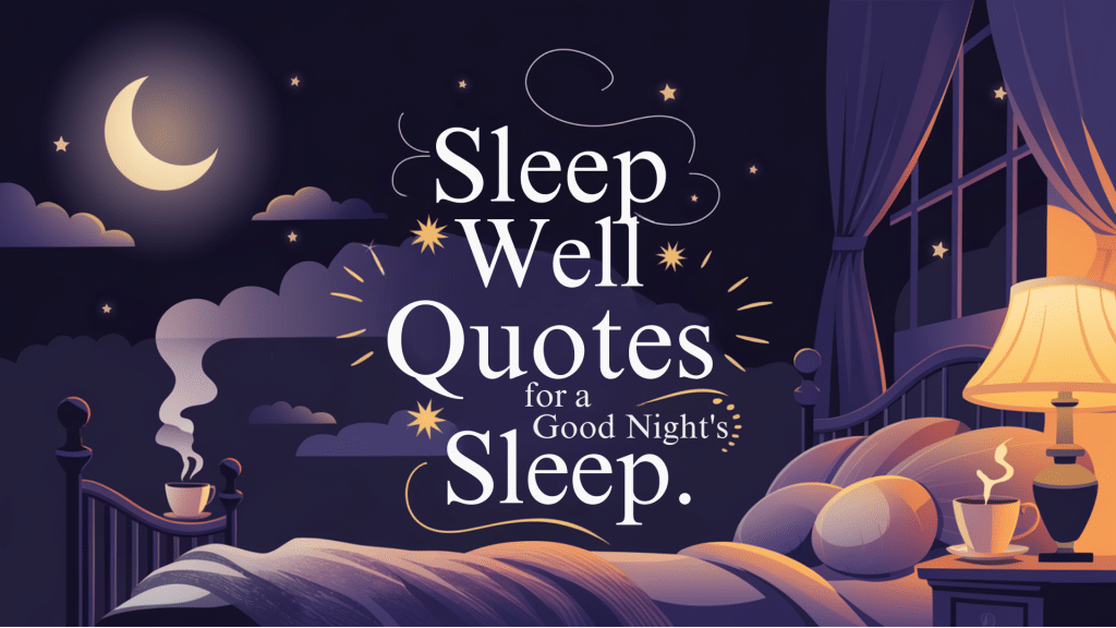 Sleep-Well Quotes for a Good Night’s Sleep